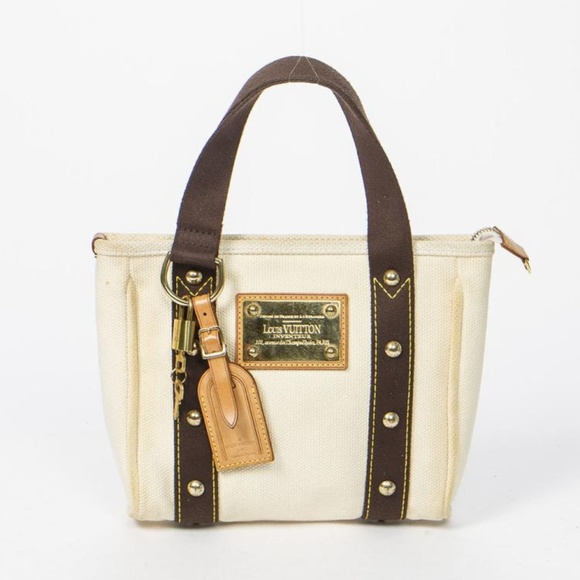 Authentic LOUIS VUITTON Antigua Canvas Cabas - Picture 1 of 8